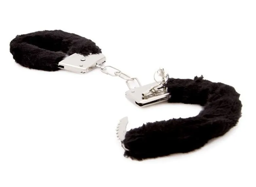 [11001] Esposas De Metal Con Peluche Sado Juguetes Bondage